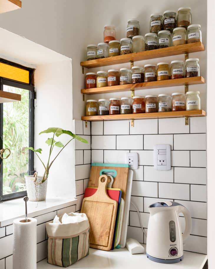 Kitchen top wall pantry
